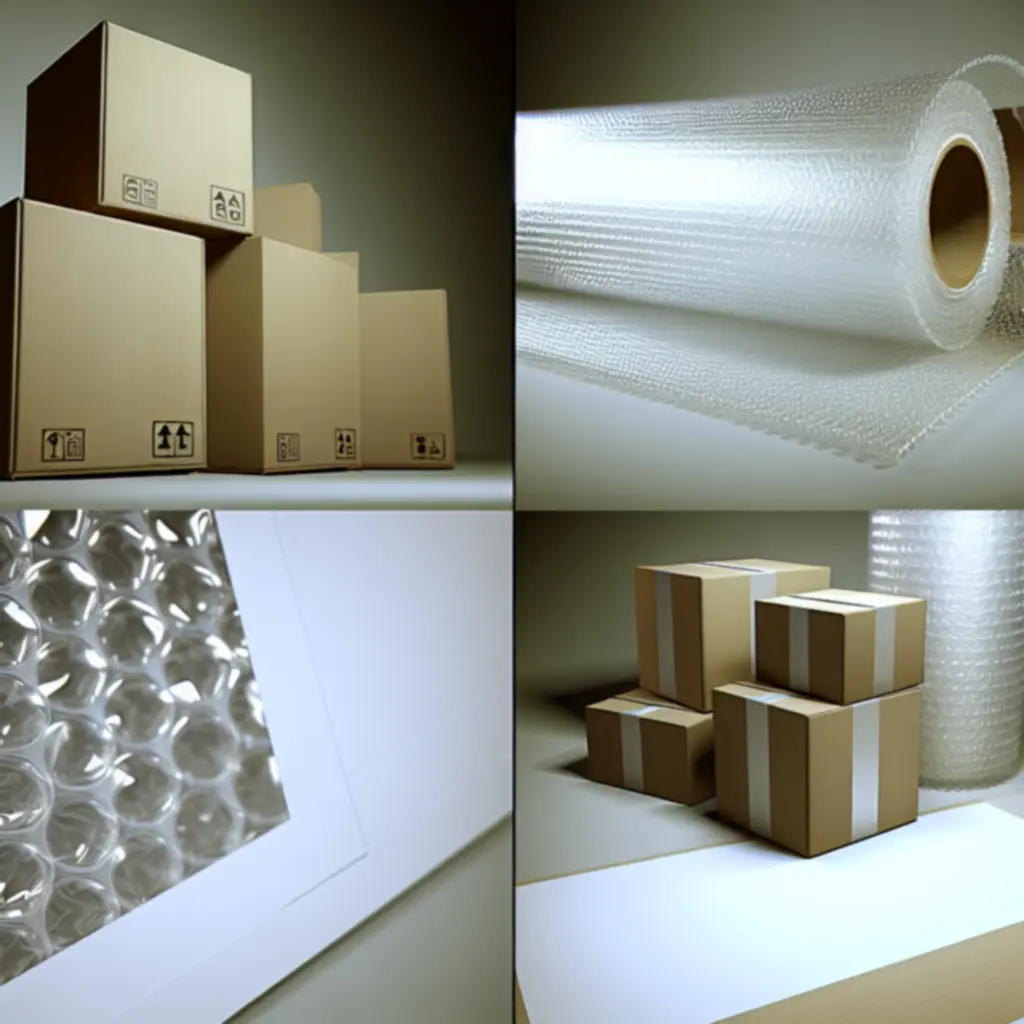 Sterke verzenddozen en beschermende materialen