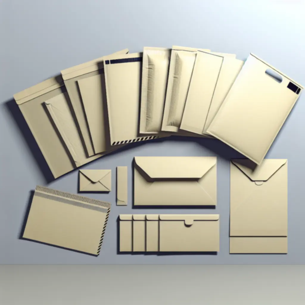 Selectie van verzendenveloppen en mailers